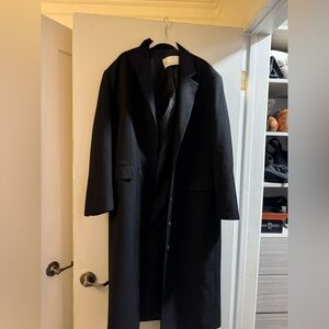 The Frankie Shop Black Trench Coat